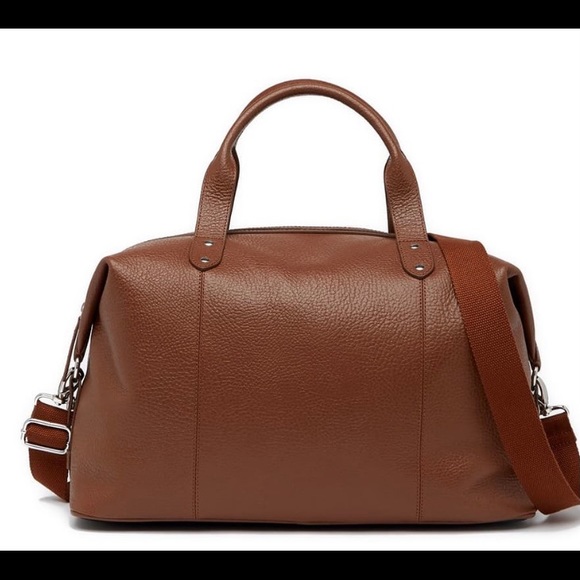Cole Haan Other - Cole Haan Saunders duffel bag cognac leather